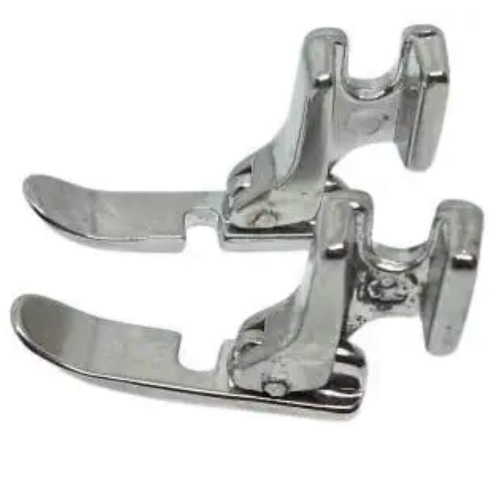 GNR Zipper Pressure Foot Piping Pressure Foot for Home Sewing Machine Left and Right - Pack of 2 | Compatible for 1 Side Flat Needle Machine — Amazon image 2