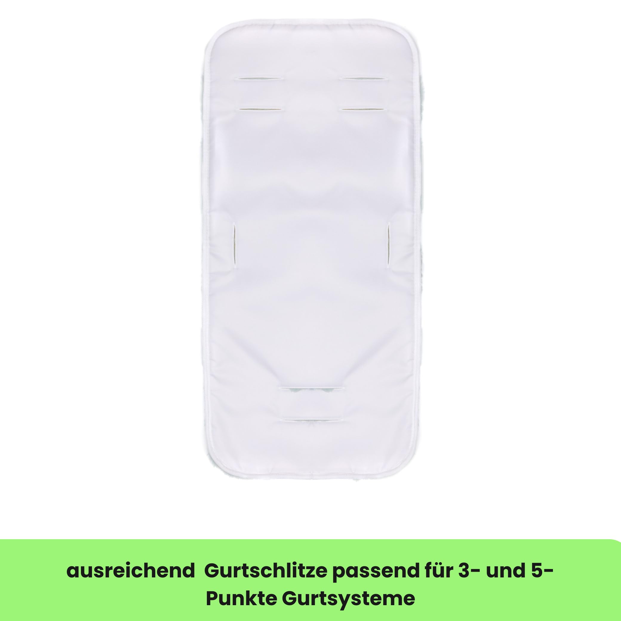Fillikid Lammfelleinlage 73x33cm echtes Merino Schaffell für Kinderwagen Buggy Autositz