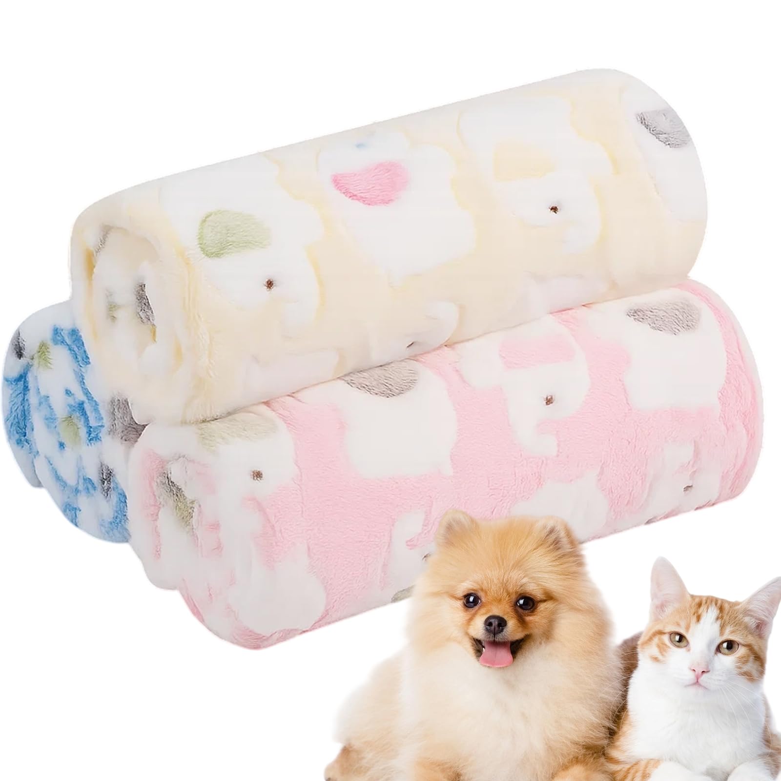 MXHBSTP 3 PCS Cat Blanket, 60 * 40Cm Puppy Blanket