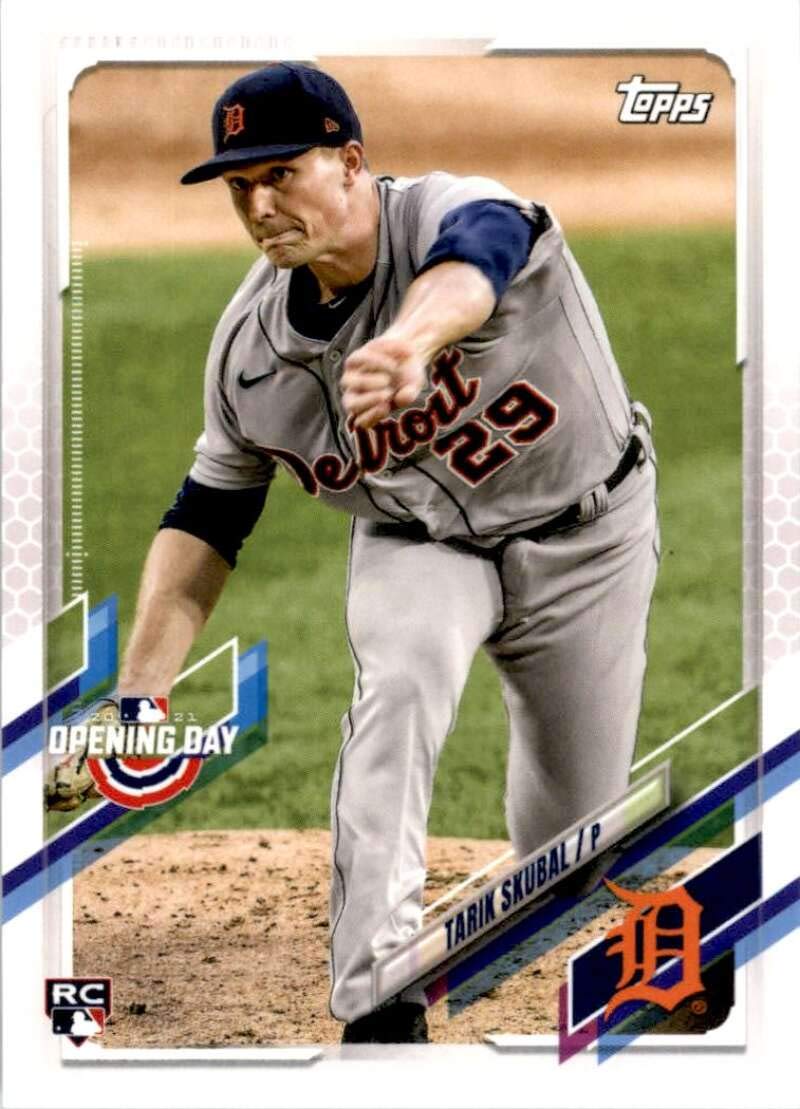 Amazon.com: 2021 Topps Opening Day #123 Tarik Skubal Detroit 