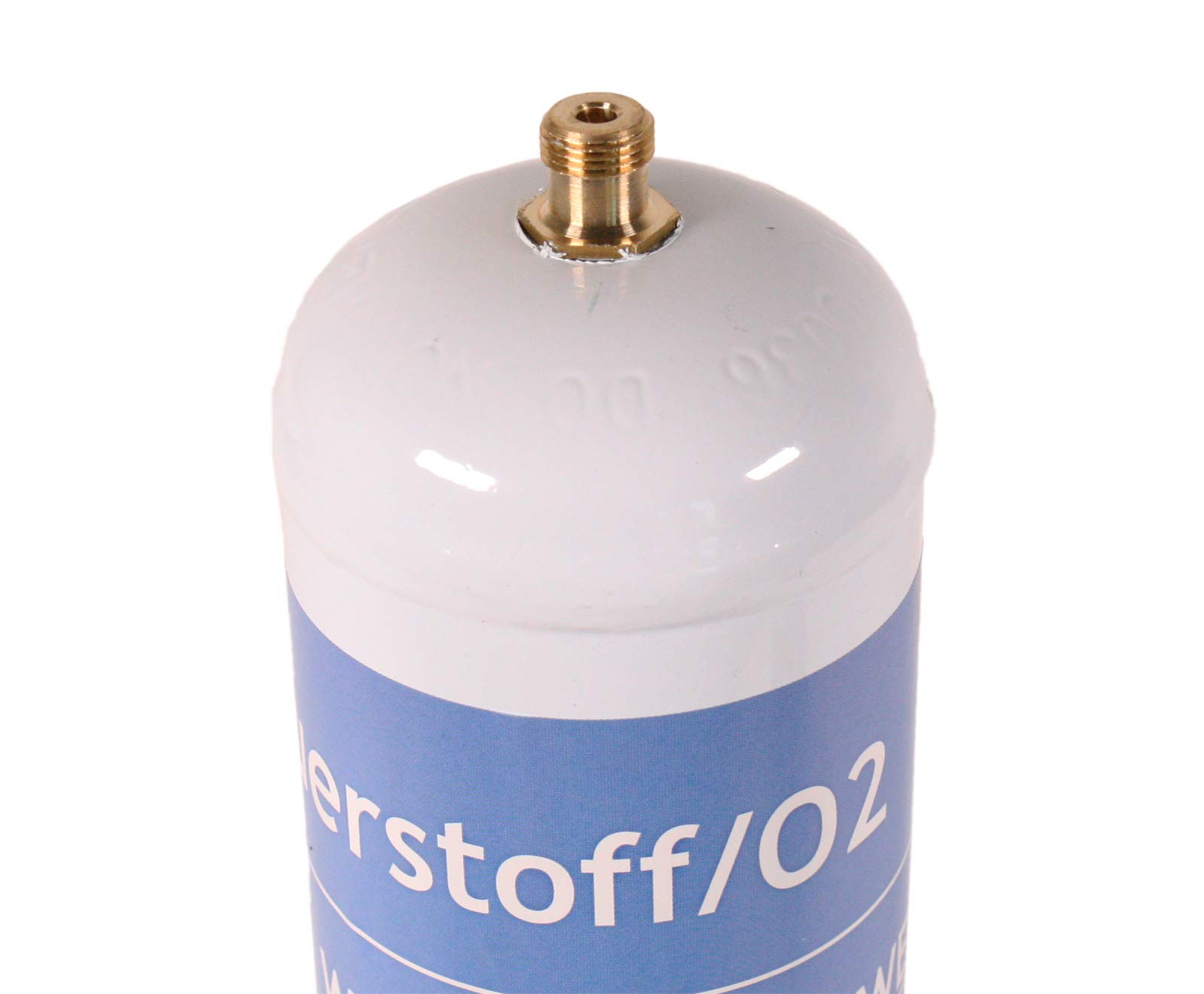 WELDINGER Sauerstoff Einwegflasche 2,2 l M12x1re 110bar
