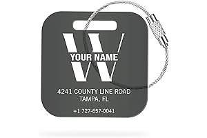 Personalized Luggage Tags for Air Travel