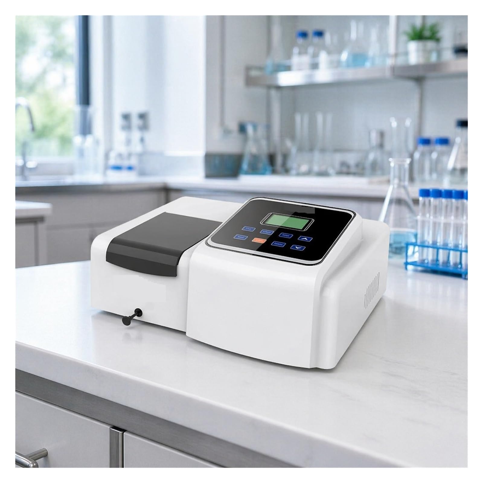 Colorímetros, Espectrofotómetro UVVIS BK-V1000G Longitud De Onda 200~1020nm UV Absorción Atómica Para Laboratorio