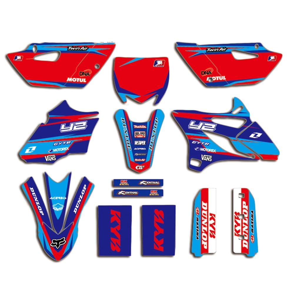 Enarui Graphics Kit Sticker Decal For 2015-2021 Yamaha Yz 85 Yz85