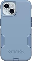 OtterBox Commuter Series Case for iPhone 16e, 15, 14, 13 - Slim Rugged Protection, Crisp Denim Blue, Pocket-Friendly Drop Defense