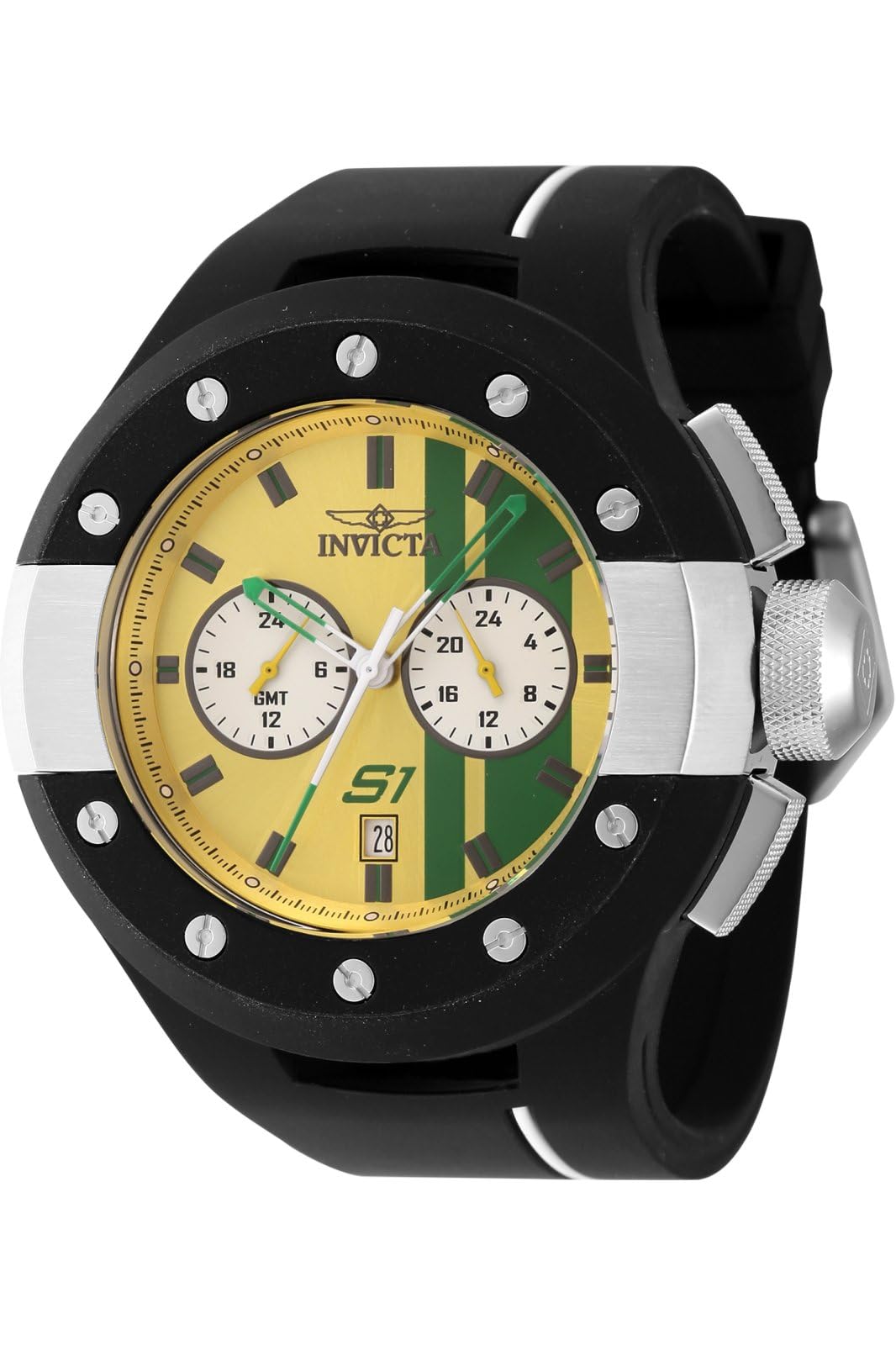 Invicta Silicone S1 Rally Chronograph Multicolor Dial Analog Watch for Men - 44359, Blue Band (B0CDQWBQVQ) Amazon Price History, Amazon Price Tracker