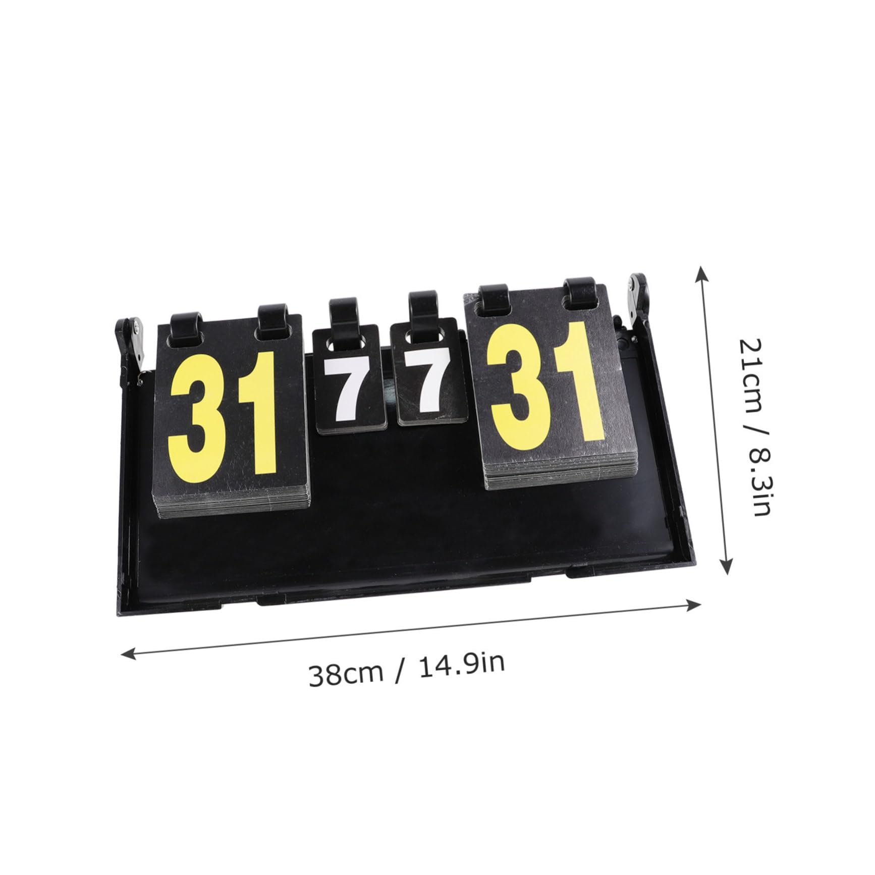 GRIRIW 1Pc Portable Score Flipper for Table Tennis Basketball Volleyball Durable Marker for Easy Use Sports Games Classroom Activities