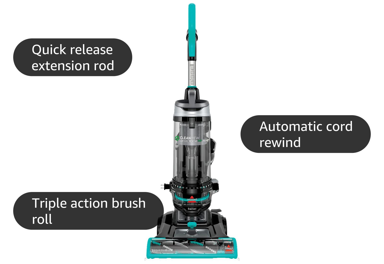 Shark ZU572 vs Dyson V8 Absolute vs Bissell CleanView Swivel Rewind Pet Reach