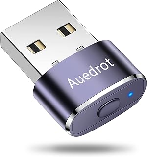 AUEDROT Mouse Jiggler Undetectable USB Mouse Mover Jiggler Automatic Mouse Wiggler with 2 Jiggle Modes, Driver-Free, Plug & Play, Keep Computer/Laptop Awake, Purple