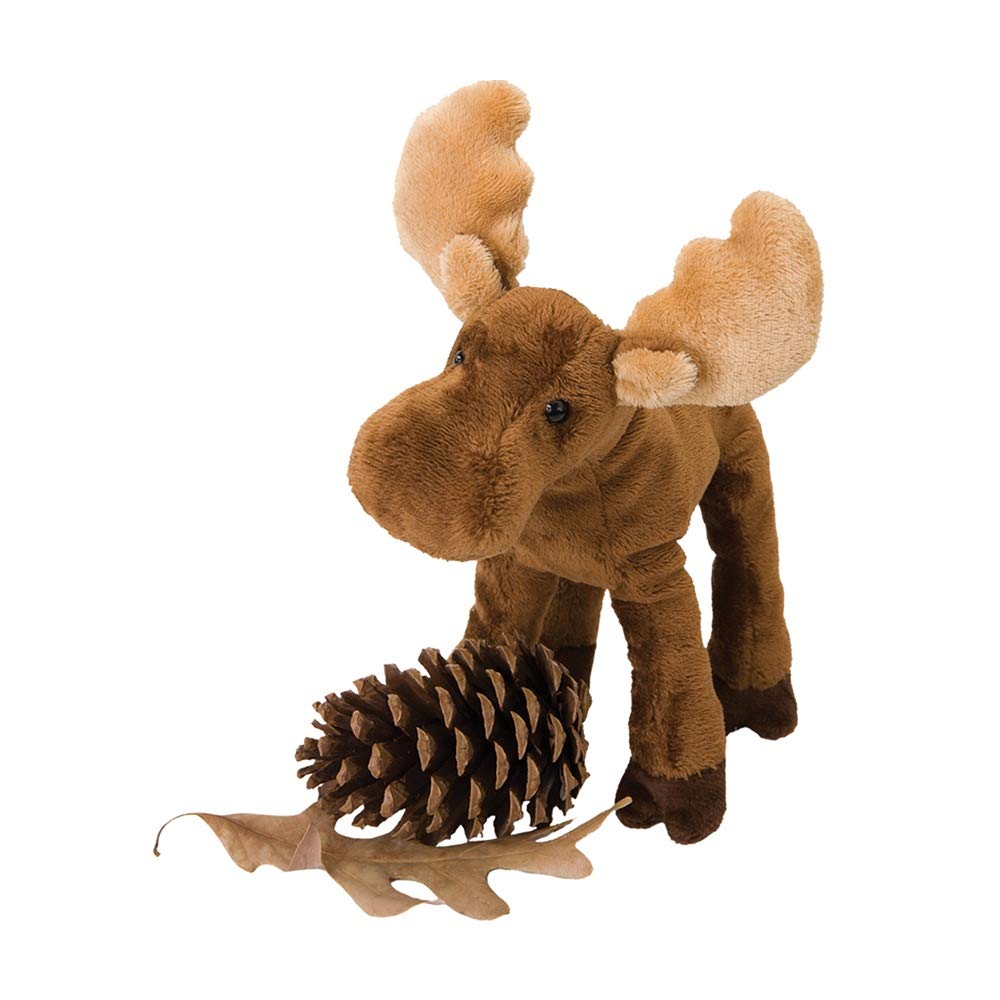 Peluche Douglas Sigmund Moose con forma de animal de peluche, 25 cm