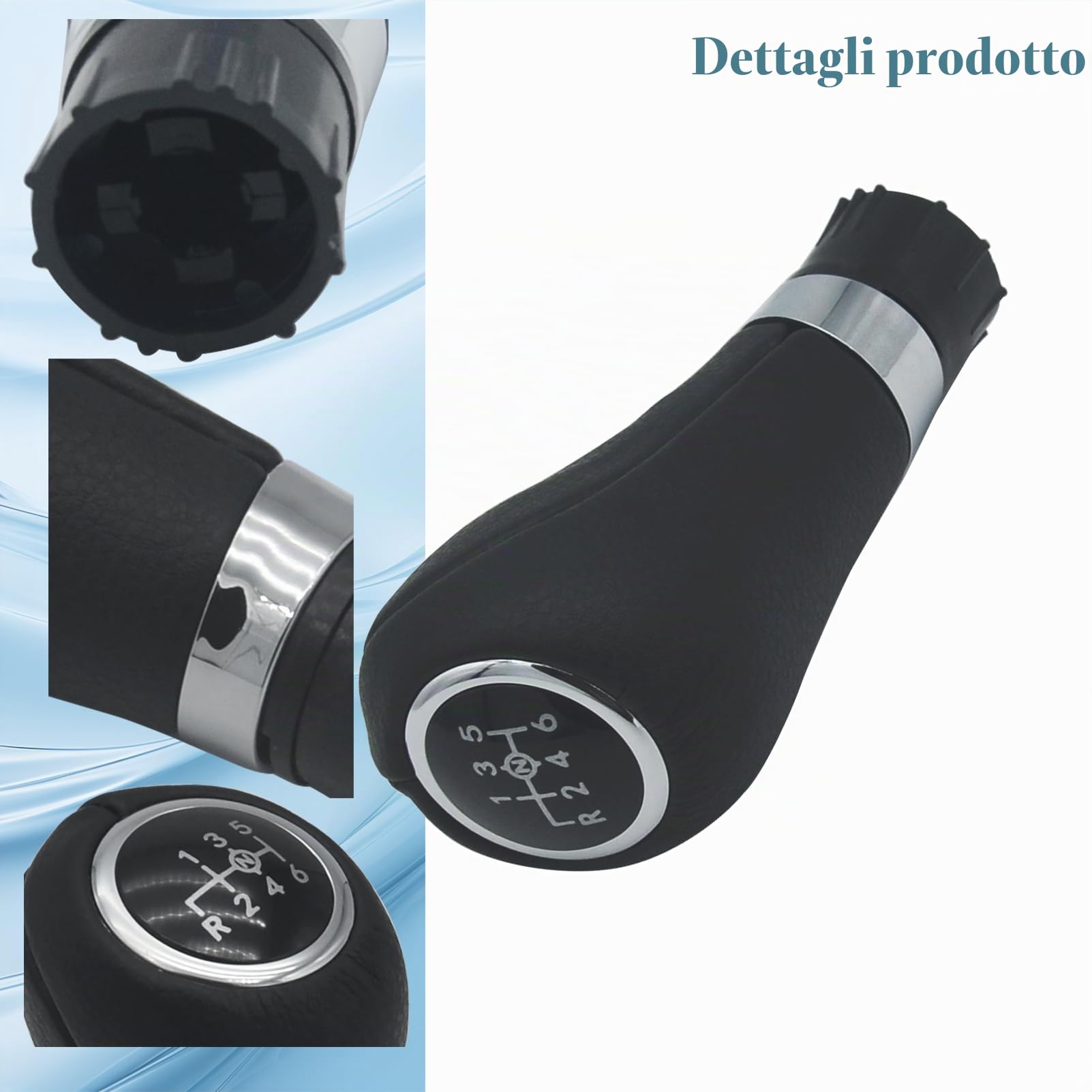 Pomello leva del cambio manuale a 6 velocità per W169 W203 W204 A207 W212 Maniglia pomello cambio auto
