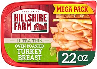 Hillshire Farm Ultra Thin Sliced Deli Lunch Meat, Oven Roasted Turkey Breast, 22 oz