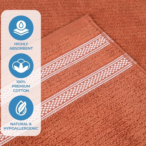 Drap de bain coton géométrique côtelé serviette douche de qualité