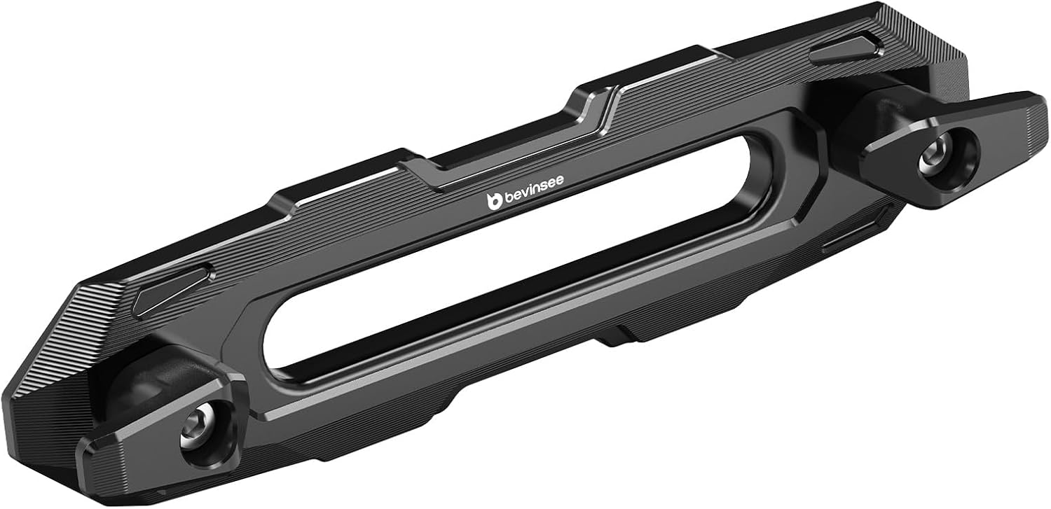 Bevinsee Winch Fairlead Aluminium for 3/8-inch Winch Hooks Ropes Shackles