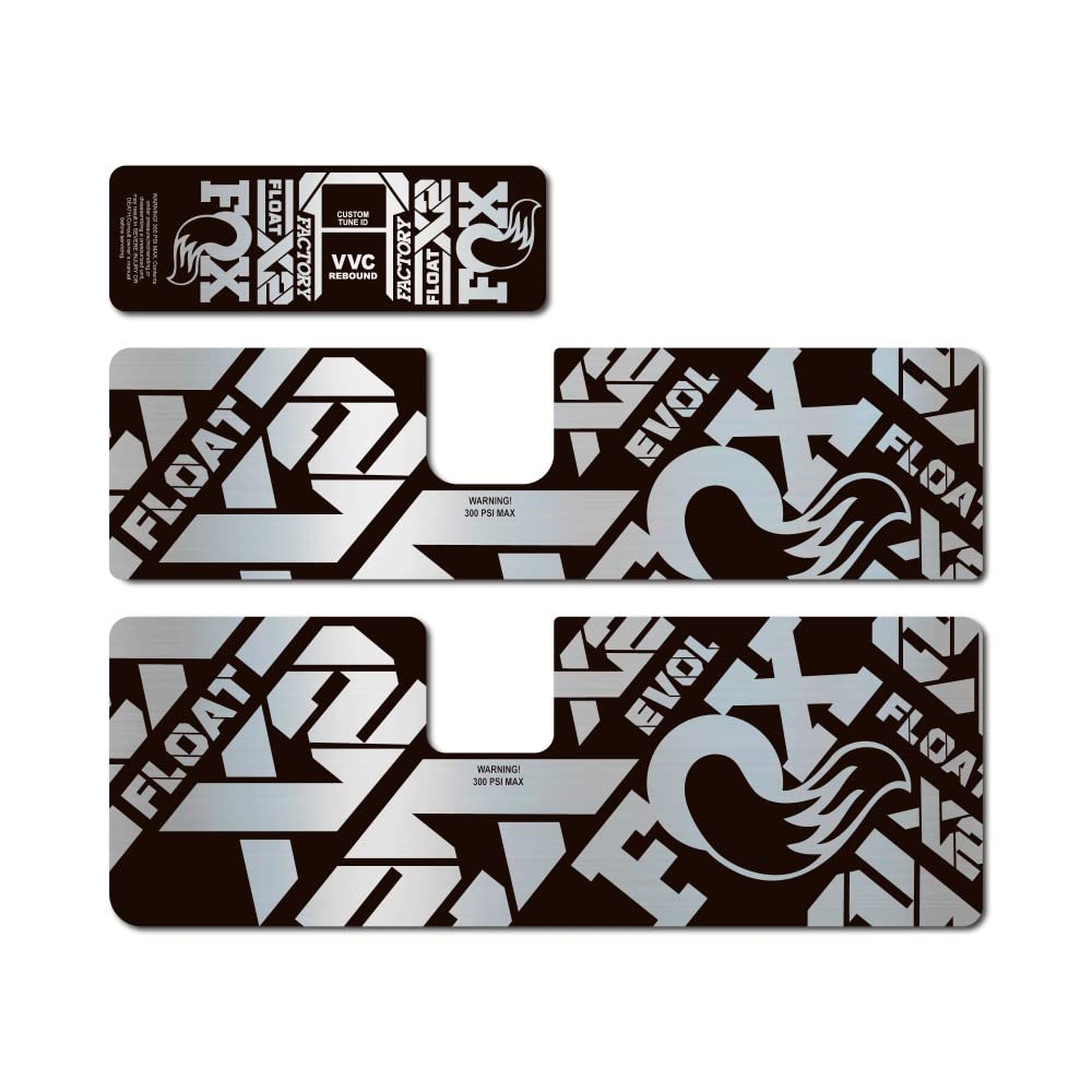 STAR SAM Stickers Compatible with Fox Float X2 2021 Chrome Mirror 1 cm
