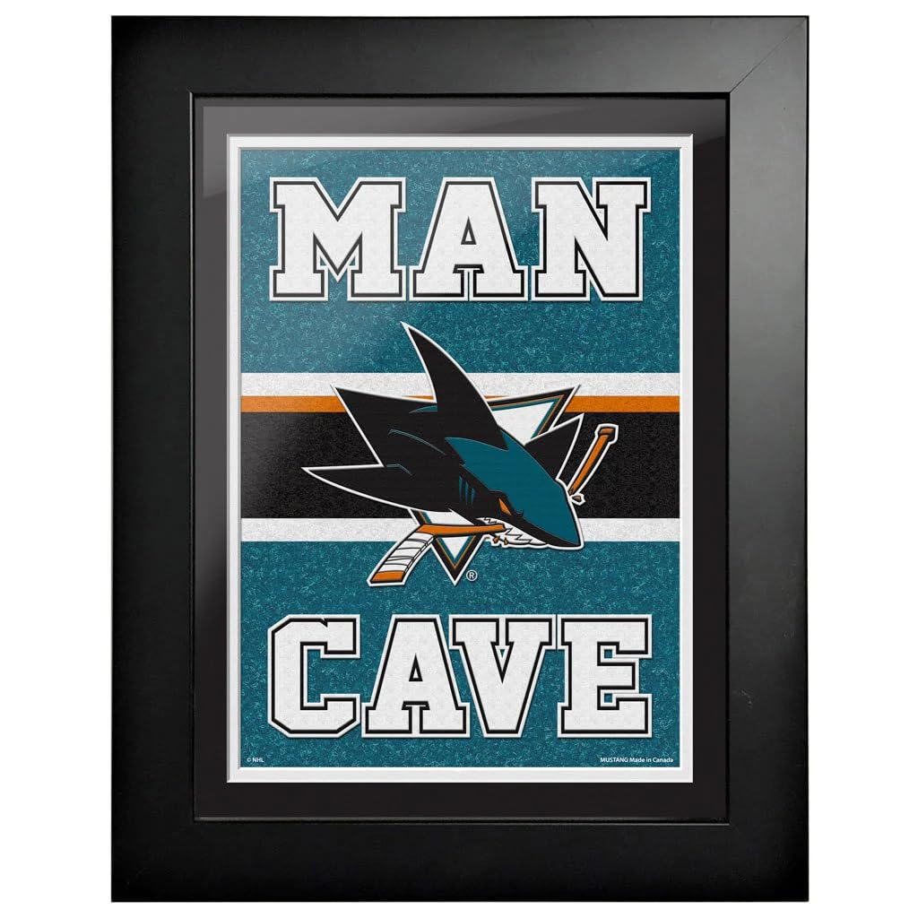 That's My Ticket San Jose Sharks Man Cave Framed Artwork