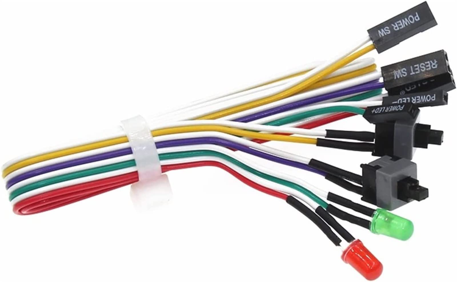Interrupteur PC rallonge 50cm pour remplacer bouton défectueux