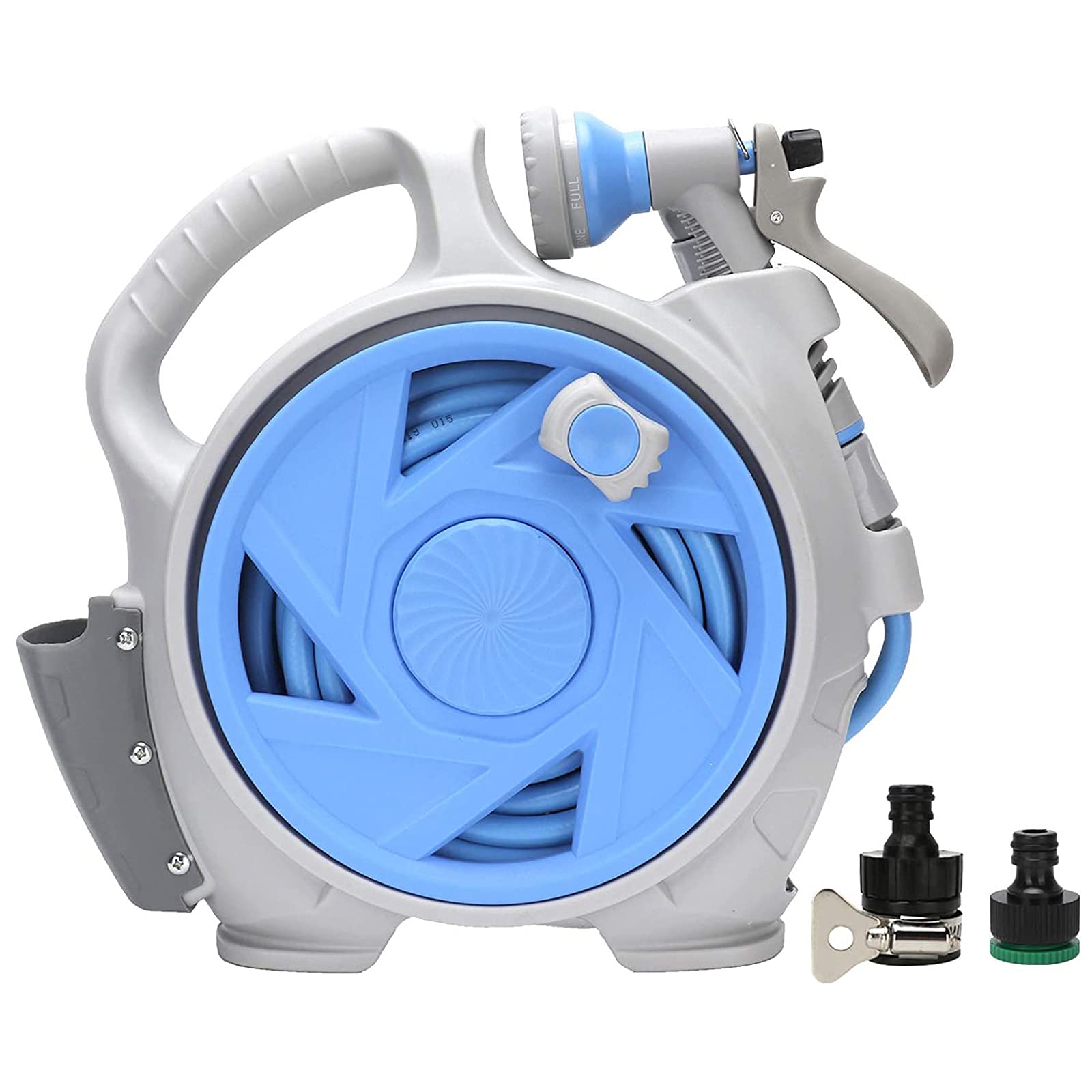 Buy ZJWD 15m Retractable Hose Reel, Garden Hose Reel Water Pipe Holder