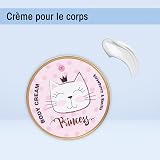 Accentra Coffret cadeau PRINCESS KITTY, coffret cadeau fille avec 250 ml gel douche, 180 ml lait corps, 180 ml gommage corps, 60 ml crème corps, 2 x 40 g bombe de bain, joli panier rose à offrir - 6