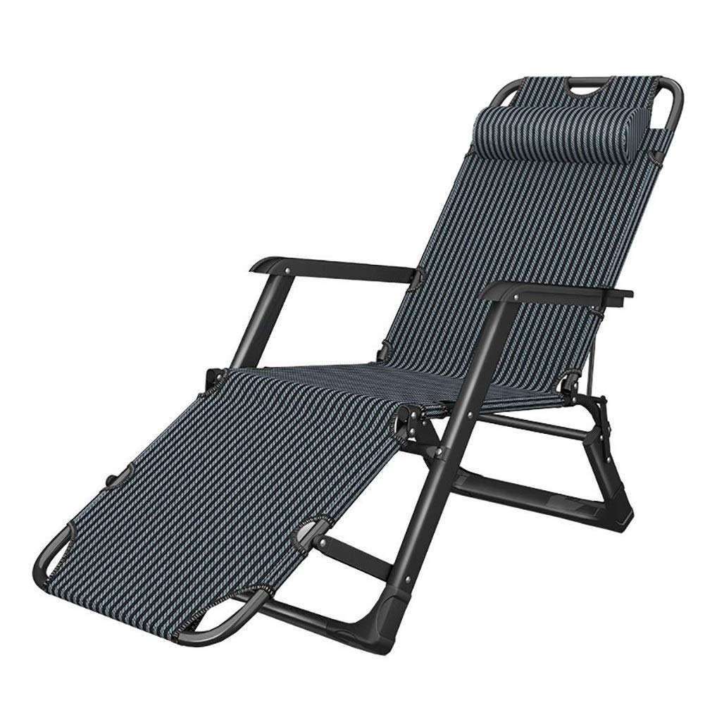 Chaise longue pliante de jardin robuste supportant 200 kg pour extérieur et terrasse