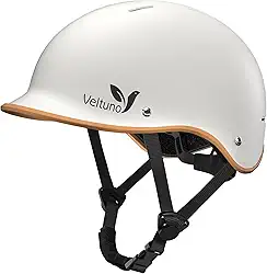 Veltuno Capacete de bicicleta para adultos, capacete de bicicleta ajustável para homens e mulheres, capacete de ciclismo com certificado de segurança para scooter, skate, mountain bike, bicicleta de