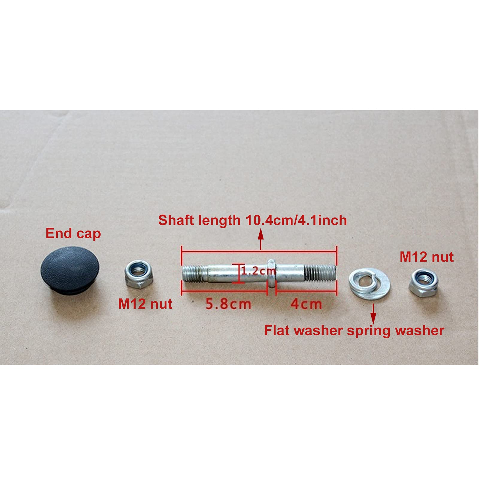 Ruedas Giratorias Manuales para Silla de Ruedas de 24 Pulgadas, Repuesto de Rueda De NeumáTico Trasero Inflable Negro/Gris, Rodamiento de 12 mm / 14 mm