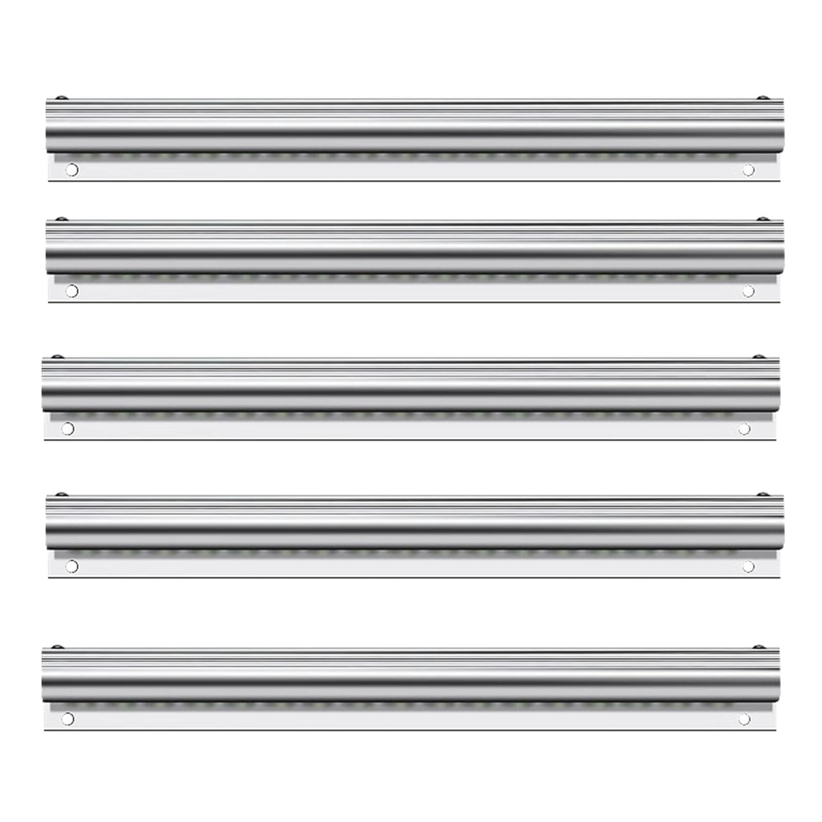 HAIXHX comandero hosteleria Porta Recibo Factura Restaurante, Porta Tickets Adhesivo para Hostelería - Se Puede Empalmar, 45 Cm Colgante De Pared Agarrador De Fichas De Aluminio(L 55cm)