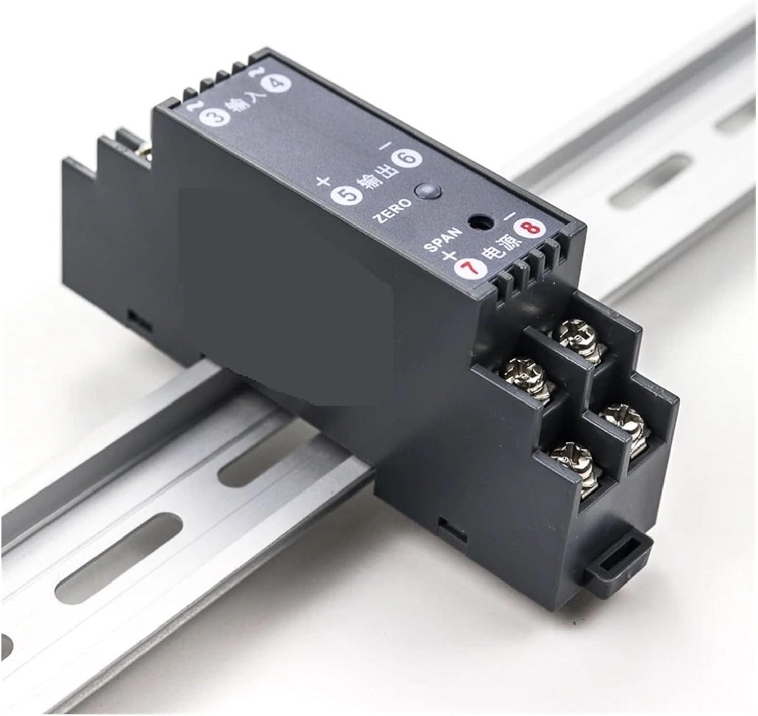 Current Transmitter AC 0-5A,0-10A Current Transmitter 4-20mA Output DC Ampere Signal transducer Current Sensor 1 in 1 Out(Input 0-5A AC,24VDC Power_4-20MA)