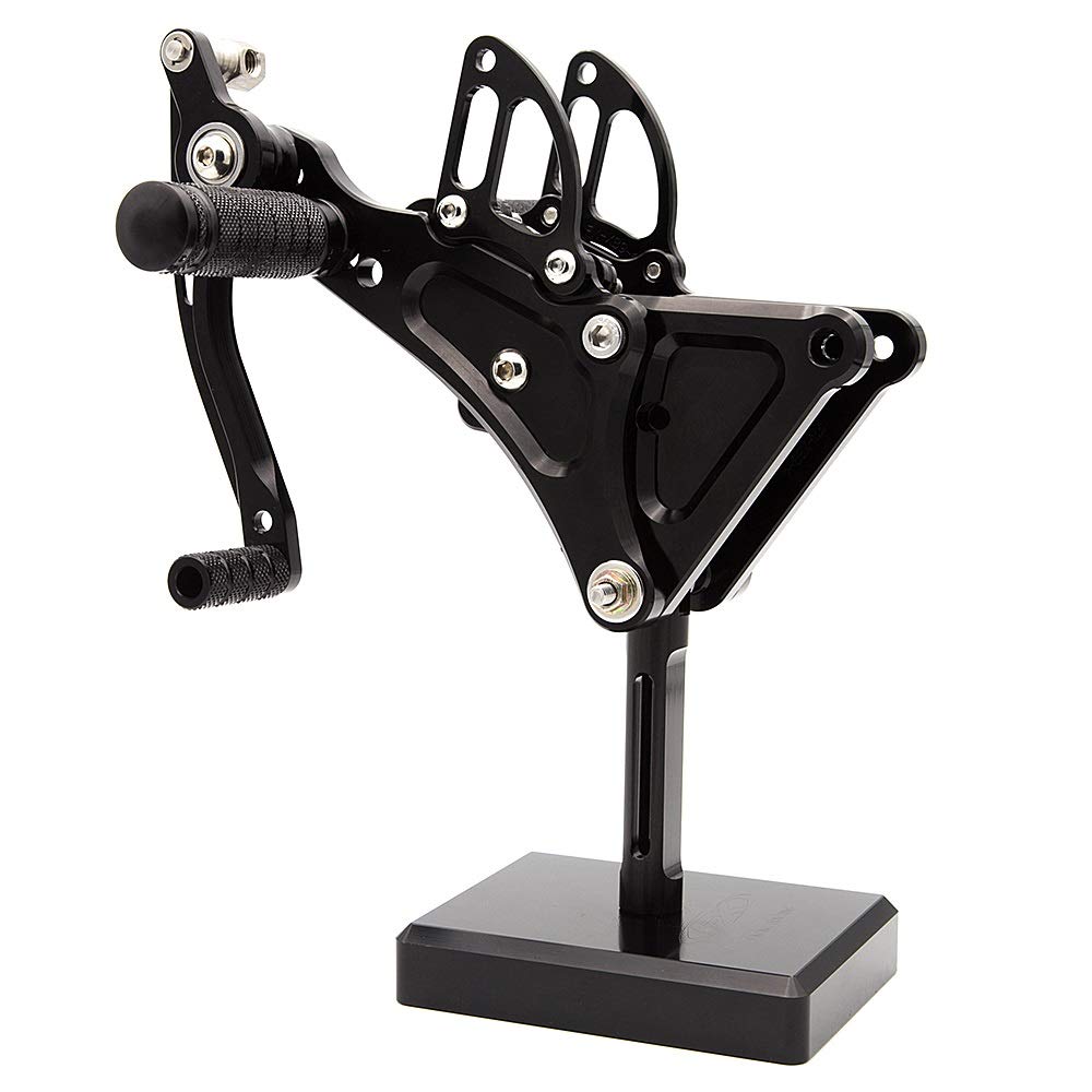 Pedal de estribo trasero for motocicleta, for Buell, XB9S XB12S XB9R XB12R XB 9, estriberas traseras aleación aluminio ajustables