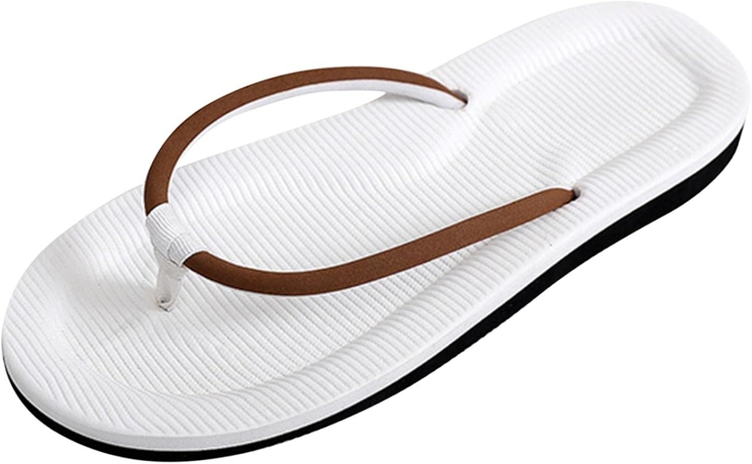 ビーチサンダル メンズ 痛くない 厚底 御洒落 安い 25cm 大きいサイズ サンダル スリッパ ストライプ 男性