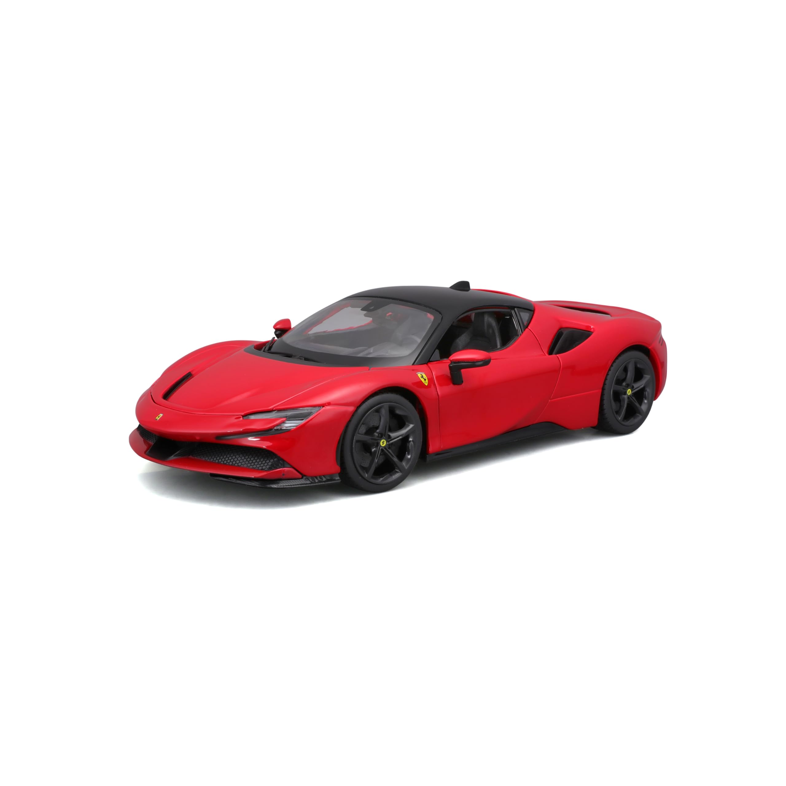 ミニカー Hot Wheels Ferrari SF90 Stradale RC FERRARI SF90 STRADALE RED W/BLACK TOP 1/18 DIECAST MODEL CAR
