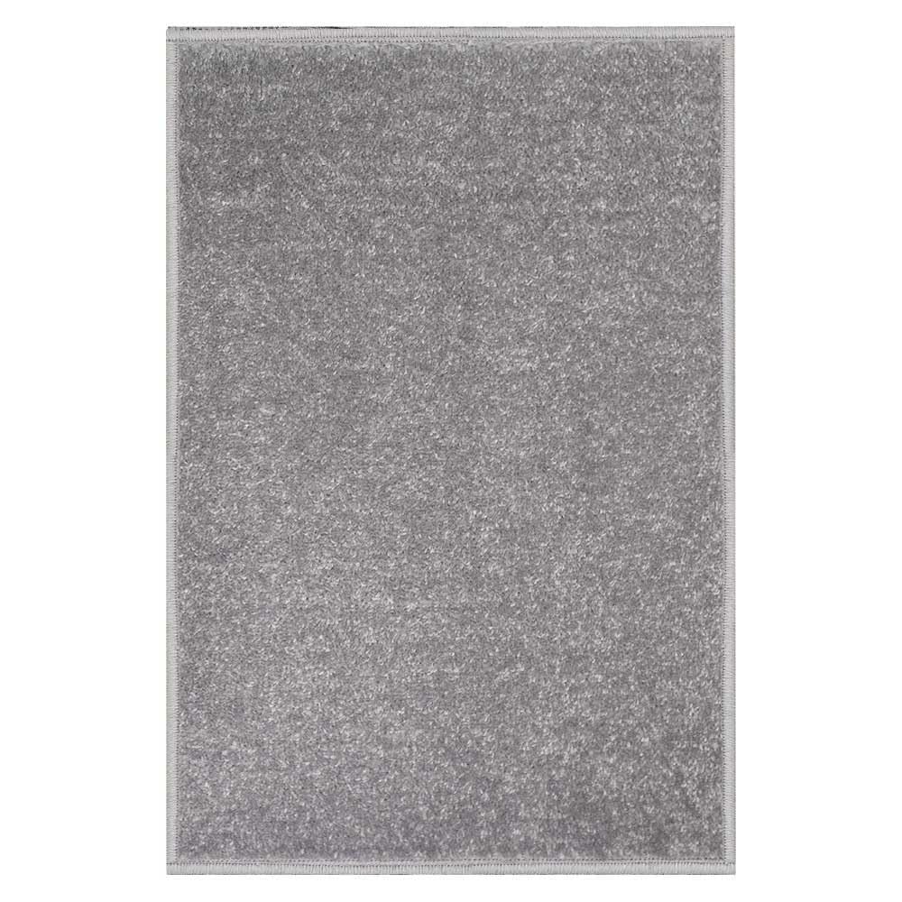 OLIVO.shop Tappeto Soggiorno Moderno, Tappeto Grigio Salotto, Tappeti Camera da Letto, Tappeto Salotto Lavabile, Morbido, Tinta Unita, LIVING GRIGIO (133x190 cm)