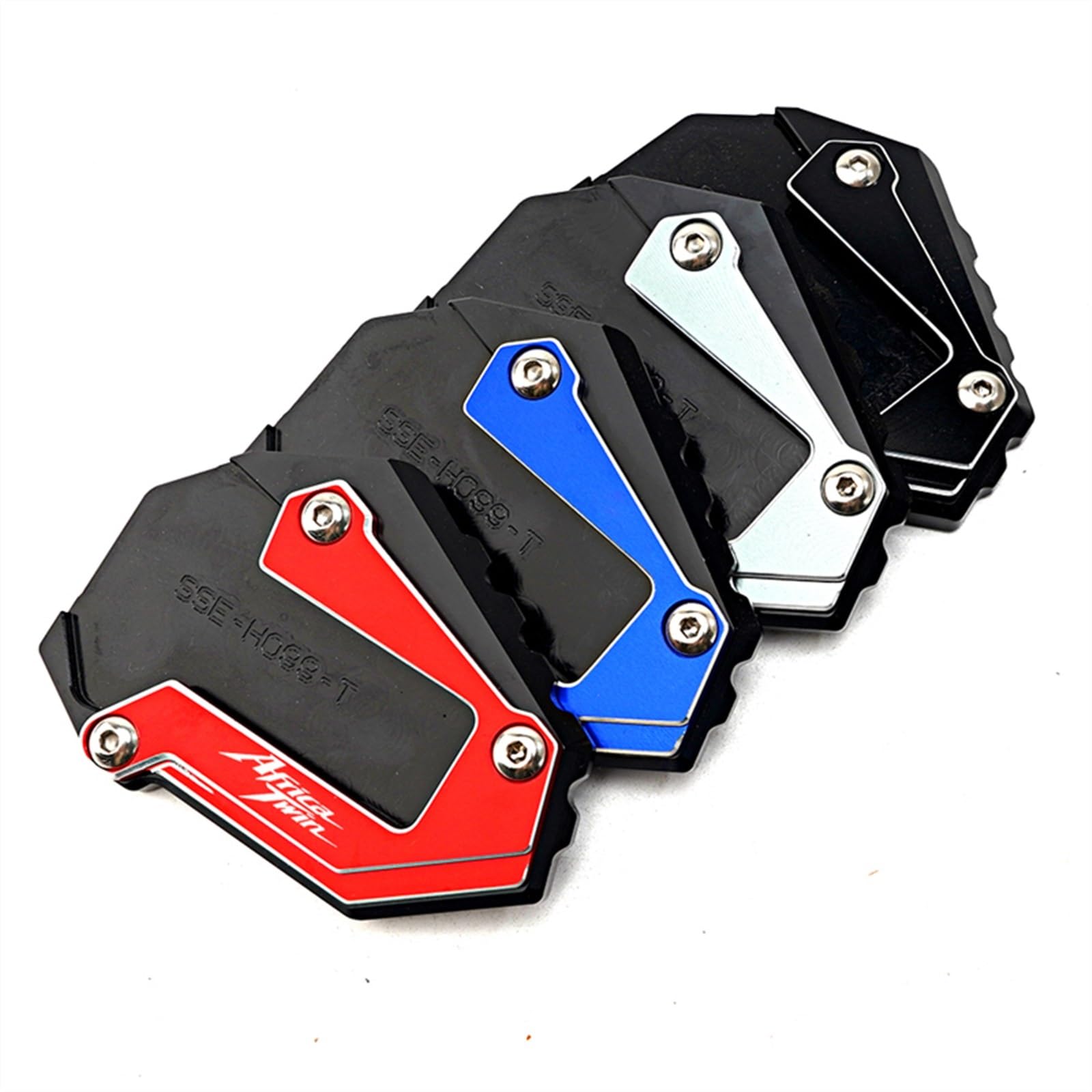 Pad Estensione Cavalletto Laterale Per Honda CRF1100L Africa Twin 2019-2024 - Blu, Per Maggiore Stabilità - Foto 14