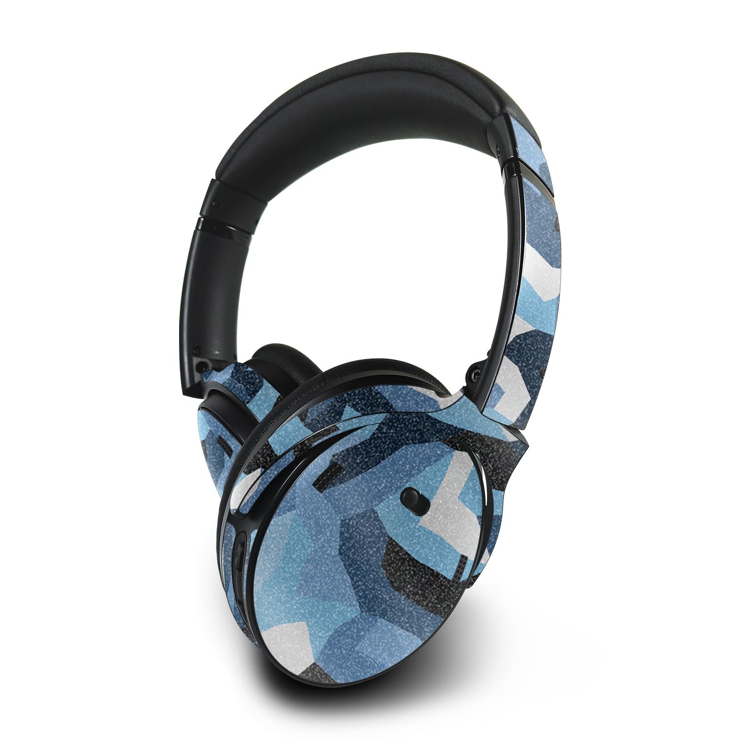 MightySkins Glossy Glitter Skin Compatible with Bose QuietComfort 45 Headphones Sky Camouflage | Protective, Durable High-Gloss Glitter Finish | Easy to Apply | Made in The USA