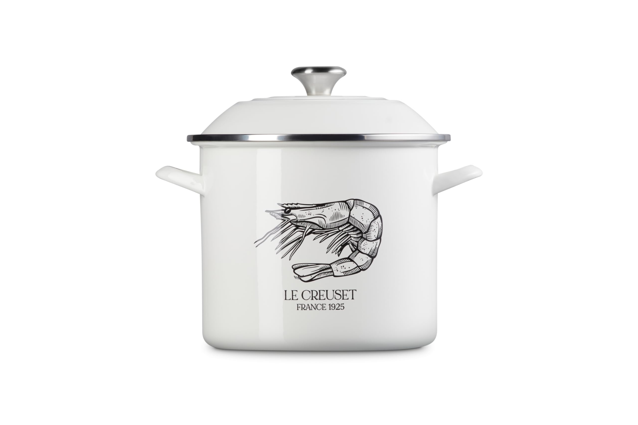 「新品」 LE CREUSET STOCKPOT WHITE Amazon.com: Le Creuset Enamel On Steel Traditional Shrimp