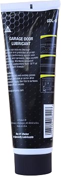 AGS Company Garage Door Grease, 8oz Lubricant, Protect and Lubricate, Prevent Rust and Corrosion on Garage Doors, Stop Squeaking and Sticking, for All Garage Door Mechanical Needs