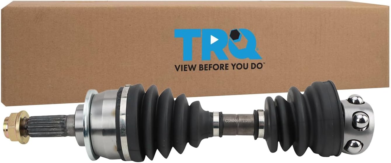 TRQ Front Left Right CV Axle Assembly 4WD Compatible with 2002 Honda Passport 2002-2004 Isuzu Axiom Rodeo 2002-2003 Rodeo Sport