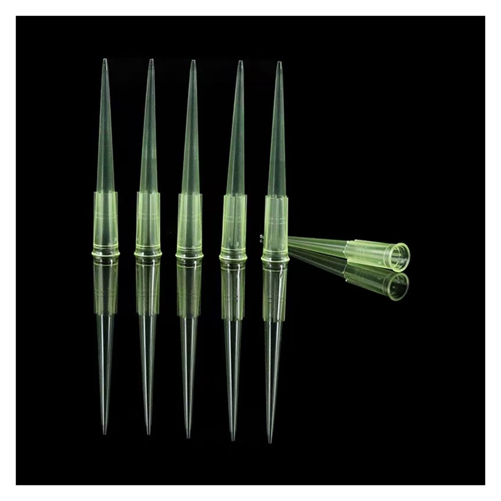 Puntas de pipeta de plástico PP Desechables de Laboratorio 10ul 200ul 1000ul 5ml 10ml for Puntas de pipeta de Prueba microbiológica(10ml 16x150mm 100pcs)