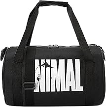 حقيبة مخصصة لصالة الالعاب الرياضية مطبوع عليها عبارة «انيمال» من هوستيل 14165595، 40 سم×25 سم- لون اسود، البوليستر