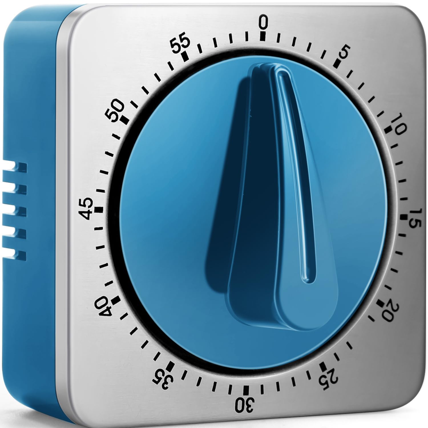 Photo 1 of ALBAYRAK Mechanical Kitchen Timer - Stainless Steel, Blue