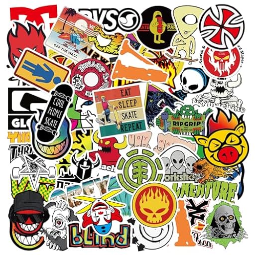 100 Pegatinas Stickers de Vinilo para Skateboard Maletas de Viaje Bicicleta Monopatín Casco Moto Decorativas Impermeables | Ya disponible en tu tienda friki favorita! En mundofriki.es!