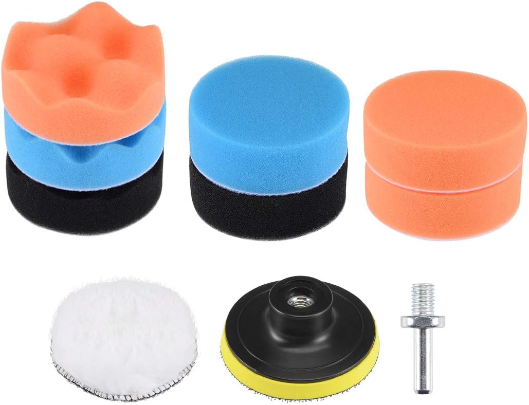 3" Foam Drill Polishing Pad Kit 10pcs