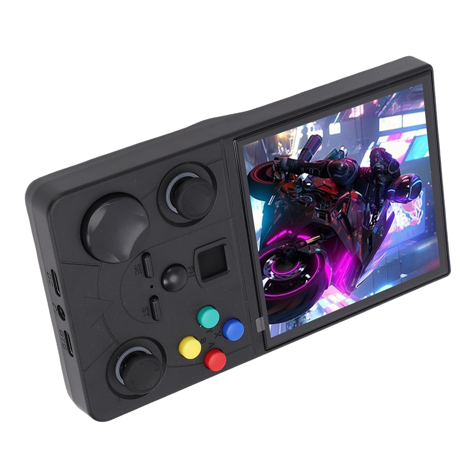 Console di Gioco Portatile retrò Console di Gioco Portatile Ricaricabile con Supporto Multiplayer WiFi Schermo HD da 4 Pollici per i Giocatori in Movimento (128G)