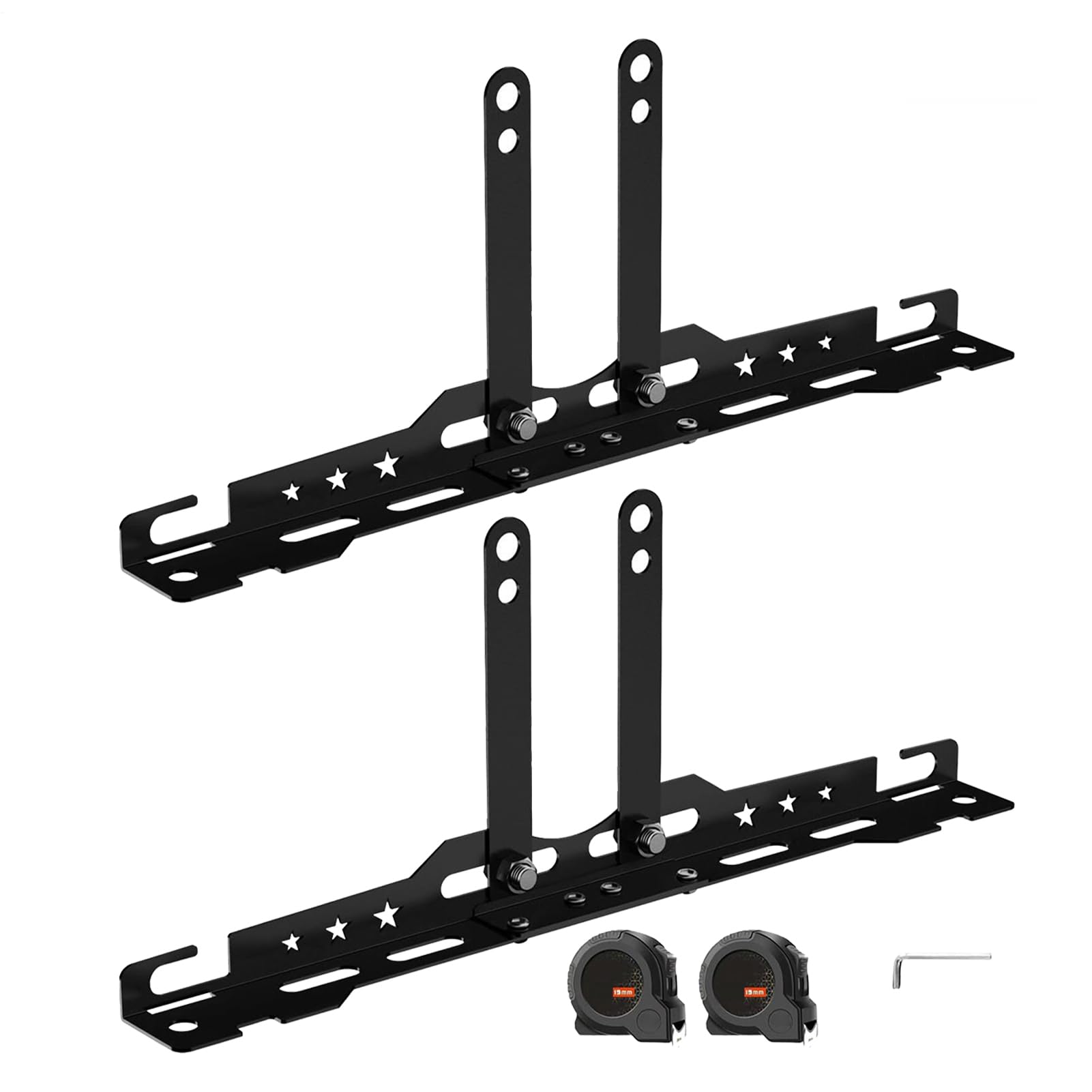 Strumenti di Allineamento delle Ruote per Automotive,Misuratore Di Angolo Di Inclinazione | Apparecchiatura Appesa Con 2 Metrici Per Officina Garage Veicoli | Piastre Bilanciamento Ruote Veicolo Per Auto Camion SUV Berlina Bicicletta Garage Casa Officina