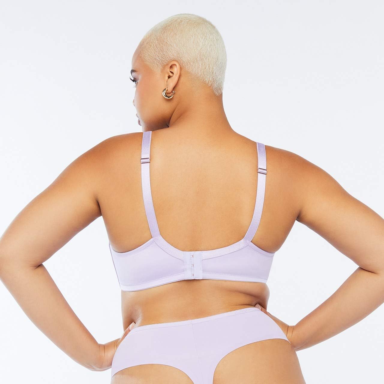 Savage X Fenty, Women's, Curvy Wireless Bra 42DD Purple Lavender