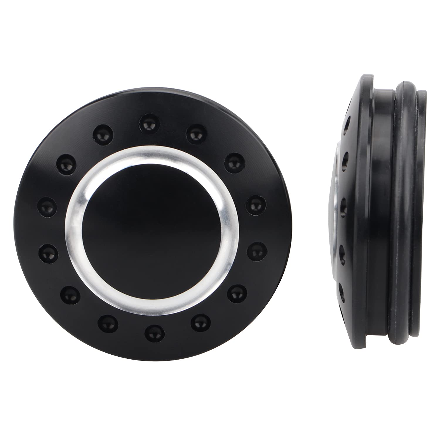 Cache de boulon de bras oscillant CNC pour Harley Street Rod Night Rod Special V-Rod VRSCAW Muscle VRSCF 2006-2017 - Noir