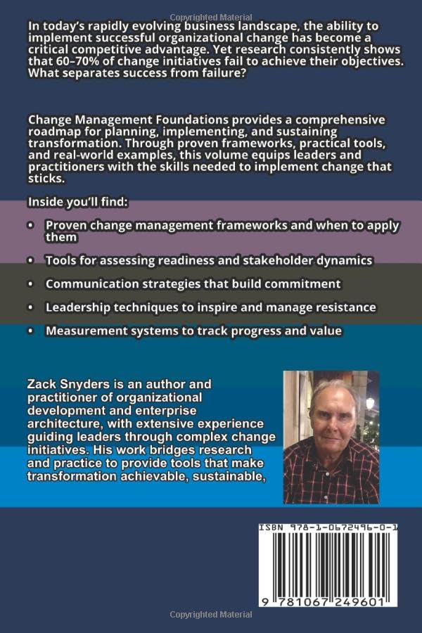Change Management Foundations: Principles, Frameworks and Core Practices image 3