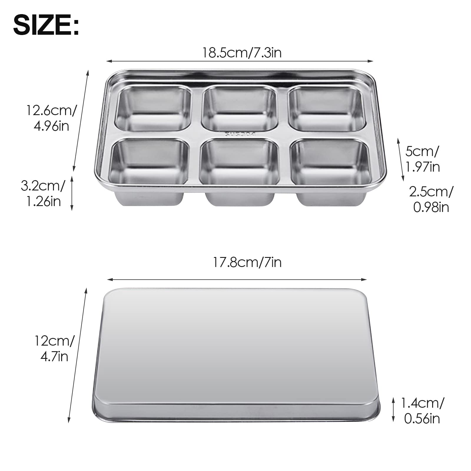2PCS Cubitera de hielo, recipiente para cubitos de hielo, piedras de whisky, recipiente para cubitos de hielo de acero inoxidable con tapa, moldes para cócteles, congelador, whisky
