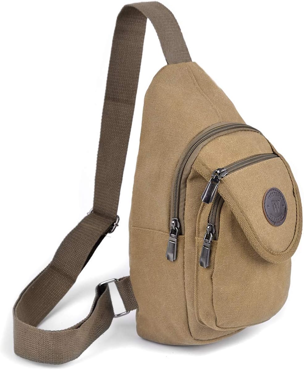 Westend Crossbody Sling Bags (Tan Canvas)… Amazon.co.uk Shoes & Bags