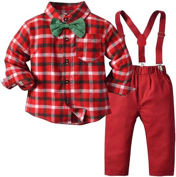 Mummy & Mee, Souflis Souflis 2pcs Toddler Infant Baby Boy Gentleman Outfit